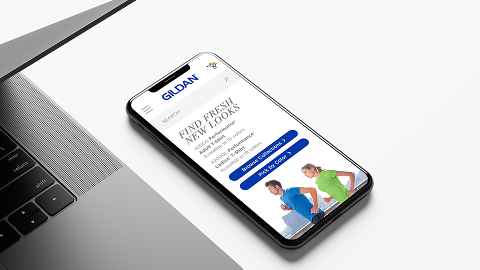 Gildan Activewear home page